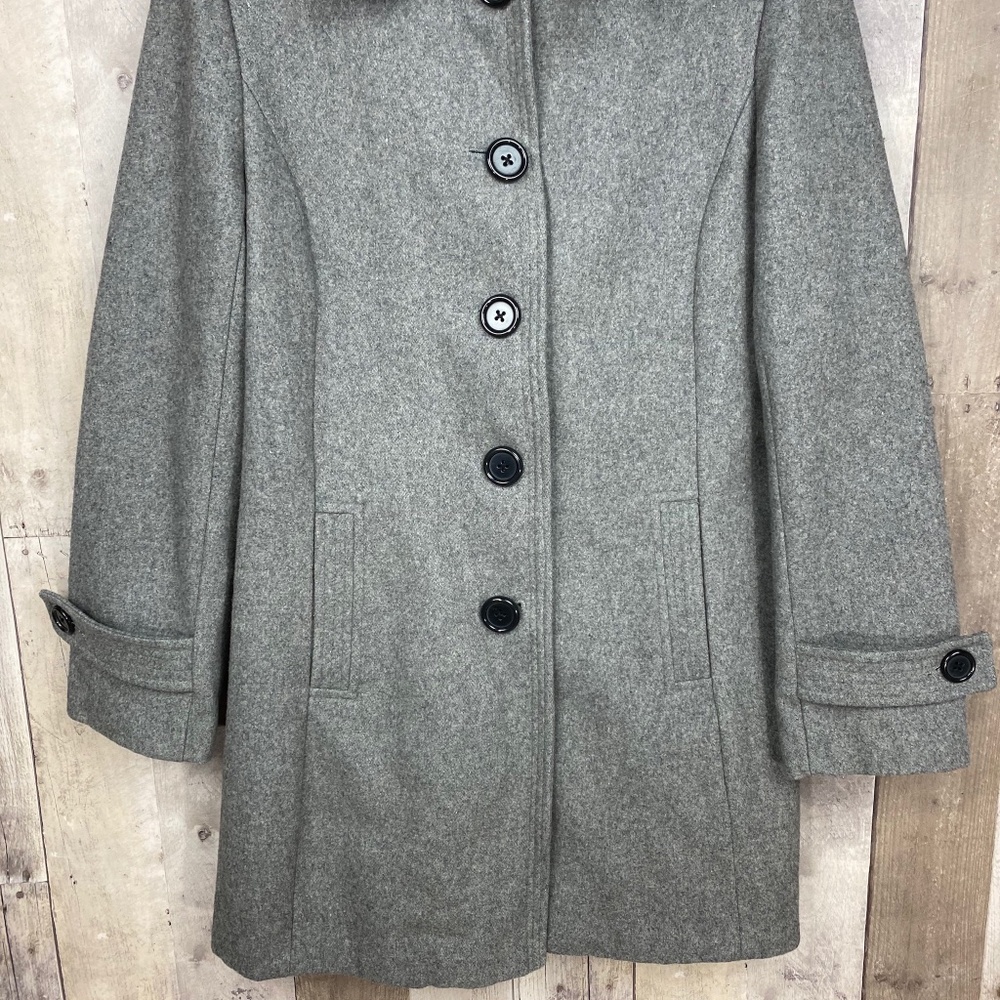Relativity Button Front Coat Jacket - image 3
